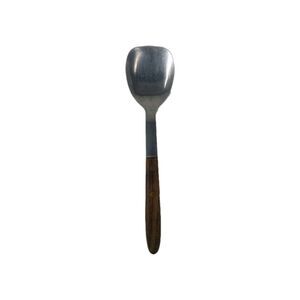 Vintage Vernco Ice Cream Scoop Spade Stainless Japan Brass Rivits Wood Handle